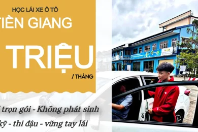 học lái xe ô tô học phí chỉ 5 triệu/tháng, thi đậu và cứng tay lái